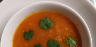 Tomato and veggie soup